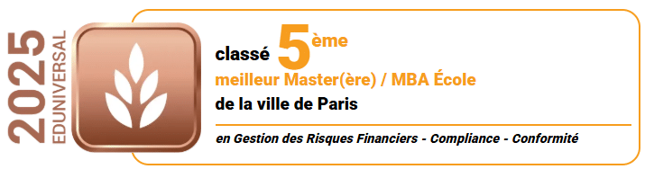 5eme mastère compliance risques financiers conformité 2025