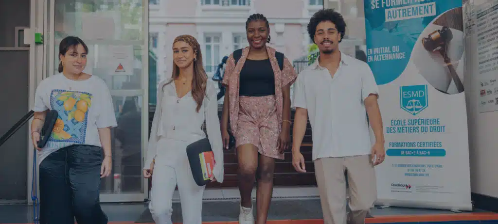 Etudiants en droit à l'ESMD